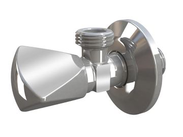 TRISTAR - Angle Zamak stop valve by Bonomini - view 2