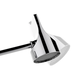 APICE SPOT - Adjustable rain shower with arm by Bossini - view 3