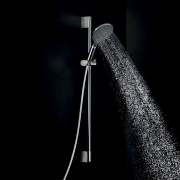 APICE - Brass shower wallbar with hand shower with hose by Bossini - view 3