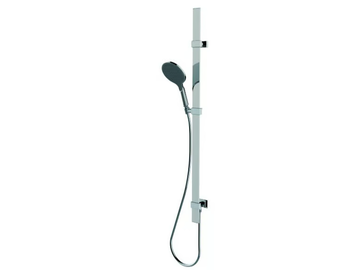 APICE - Brass shower wallbar with hand shower with hose by Bossini - view 2
