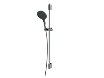 APICE - Brass shower wallbar with hand shower with hose by Bossini - view 2