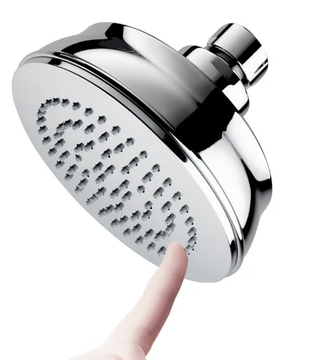 CLASSIC/1 - Ø 110 - Classic style wall-mounted 1-spray overhead shower by Bossini - view 3