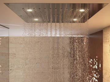 Dream 2 Sprays - RGB CROMOTHERAPY - LED overhead shower with chromotherapy by Bossini - view 2