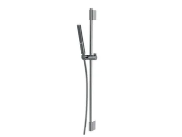 APICE - Brass shower wallbar with hand shower with hose by Bossini - view 2