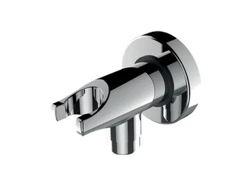 APICE - Brass handshower holder with wall supply elbow by Bossini - view 2