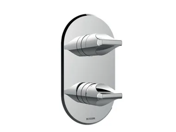 APICE - Single handle shower mixer with plate by Bossini - view 2