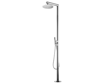 Nek Floor Ø 250 - Floor standing shower panel with hand shower by Bossini - view 2