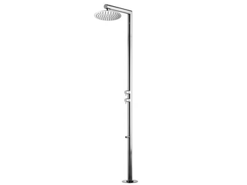 Nek Floor Ø 300 - Floor standing shower panel with overhead shower by Bossini - view 2