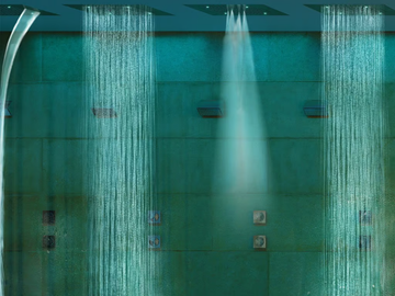Dream 4 Sprays - RGB CROMOTHERAPY - LED overhead shower with chromotherapy by Bossini - view 2