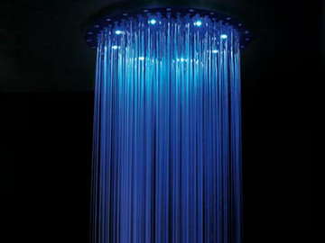 DREAM OKI LIGHT RGB CROMOTHERAPHY - LED built-in overhead shower with chromotherapy by Bossini - view 3