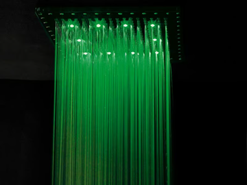 DREAM CUBE LIGHT RGB CROMOTHERAPY - LED built-in overhead shower with chromotherapy by Bossini - view 3