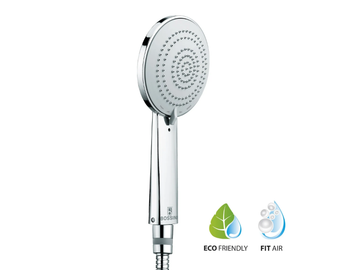 MIXA/3 Ø 110 - Design 3-spray handshower with anti-lime system by Bossini - view 2