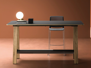 TAKE-OFF EVO / COUNTRY - Rectangular High meeting table by Bralco - view 2