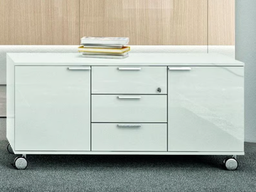 JET EVO - Acrylic office storage unit by Bralco - view 3