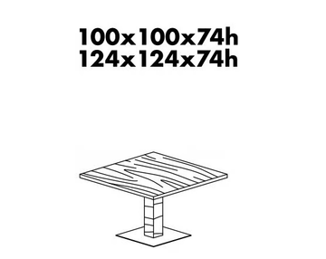 JET - Melamine-faced chipboard meeting table by Bralco - view 3