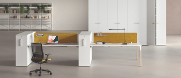 POLARE - Sectional workstation desk by Bralco - view 3