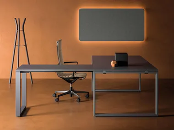 LOOPY - L-shaped executive desk by Bralco - view 2