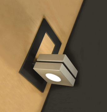 KLAS INCORNICIATA - LED wall-mounted aluminium spotlight by Brillamenti - view 3