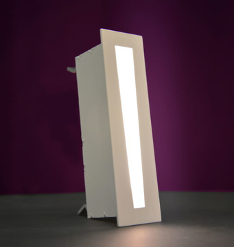 SLOT - LED wall-mounted steel steplight by Brillamenti - view 3