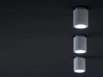 CILINDRETTO - LED ceiling aluminium spotlight by Brillamenti - view 2