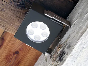 CUBETTO - LED wall-mounted aluminium spotlight by Brillamenti - view 2