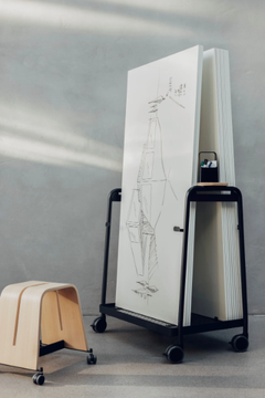 BOARDS - Storage trolley by Brunner - view 3