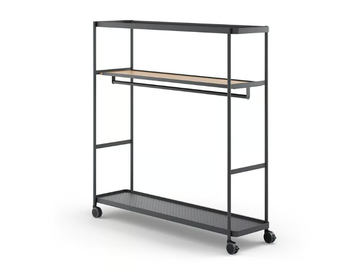 BOARDS - Steel office coat rack by Brunner - view 2