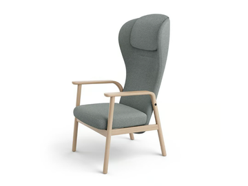 FEEL - Recliner high-back armchair by Brunner - view 2