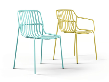 CRONA STEEL - Steel chair for indoor and outdoor by Brunner - view 2