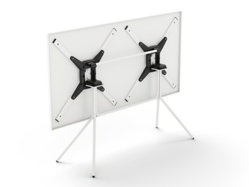 CRONA STEEL - Folding rectangular steel garden table by Brunner - view 3