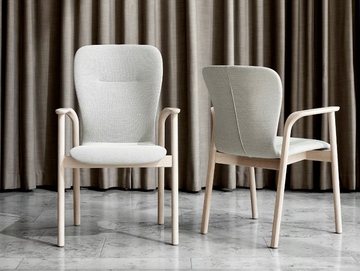 FEEL - Stackable high-back chair by Brunner - view 3