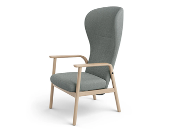 FEEL - Recliner high-back armchair by Brunner - view 3
