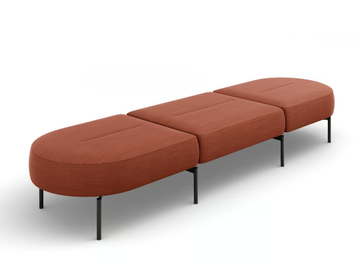 OVAL - Backless bench seating by Brunner - view 2
