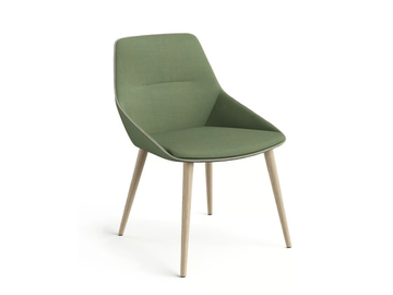 RAY SOFT - Upholstered chair by Brunner - view 2