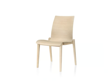 FINA WOOD - Wooden chair by Brunner - view 2