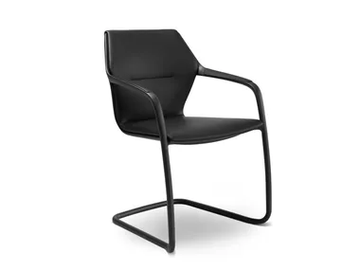 RAY - Cantilever ergonomic fabric chair by Brunner - view 2