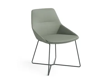 RAY SOFT - Sled base chair by Brunner - view 2