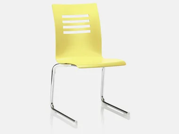 FOX - Cantilever plastic chair by Brunner - view 2