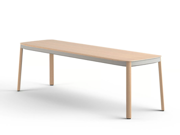 NATE - Wooden bench by Brunner - view 2