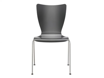 FOX - Stackable plastic chair by Brunner - view 2
