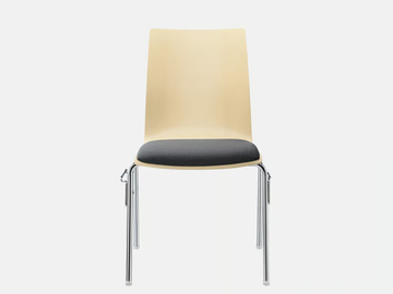 FOX - Stackable training chair with writing tablet by Brunner - view 3