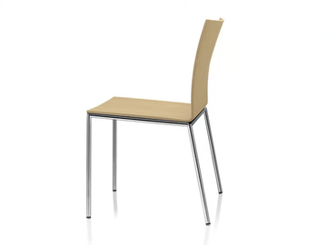 MILANOLIGHT - Stackable wood veneer chair by Brunner - view 2