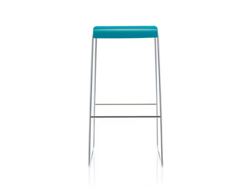 FINA BAR - Sled base high stool by Brunner - view 2