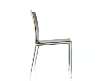 MILANOLIGHT - Stackable wood veneer chair by Brunner - view 3