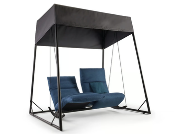 FROGswing OUTDOOR - 2 Seater Canopy garden swing seat by Bullfrog - view 2