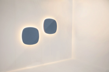 BuzziPebl Light - LED acoustic wall lamp by BuzziSpace - view 3
