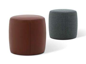 DRUM - Round upholstered pouf by CAMERICH - view 2