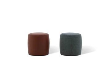 DRUM - Round upholstered pouf by CAMERICH - view 3