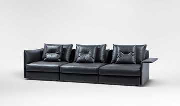 BLOOM - Modular leather sofa by CAMERICH - view 3