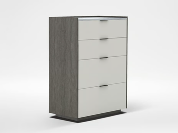 MATRIX - Wooden chest of drawers with integrated handles by CAMERICH - view 2